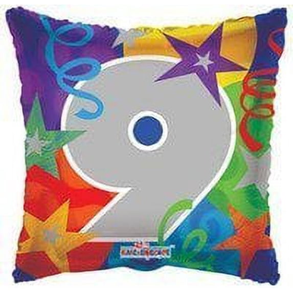 18 Inch Party Number 9 Balloon
