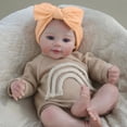 thumbnail image 1 of 18 Inch Reborn Baby Girl Doll, Ultra-Realistic Vinyl Doll, Perfect for Playtime & Collecting, 1 of 6