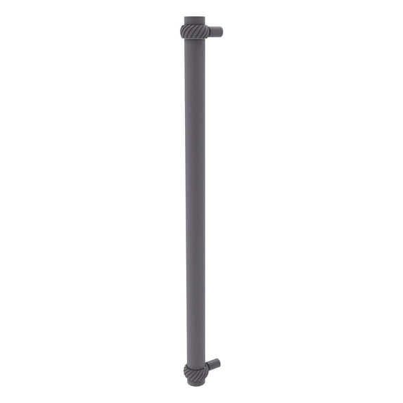 18 Inch Refrigerator Pull with Twisted Accents
