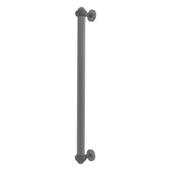 18 Inch Refrigerator Pull with Twisted Accents
