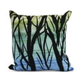 thumbnail image 1 of 18 Inch Sunset Branches Multi Floral Print Decorative Throw Pillow, 1 of 2
