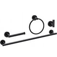 thumbnail image 1 of 18-inch Towel Bar Set, Durable Bathroom Hardware Set, SUS304 Stainless Steel, 4-Piece Wall Mounted Bathroom Accessories, 1 of 8