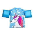 thumbnail image 1 of Poolmaster Swimming Pool Swim Shirt Swim Vest With Arm Floaties, Unicorn, 1 of 3