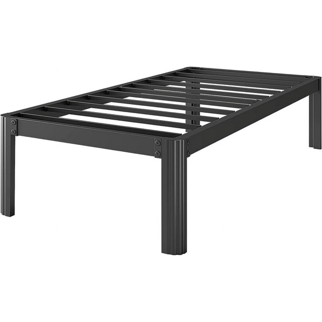 18 Inch Twin XL Bed Frame Tall Metal Platform Twin XL Size Bed Frames