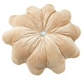 thumbnail image 1 of 18 Inch Velvet Round Throw Pillow case, Decorative Shaped Cushion For Sofa,Couch,Vanity Chair, Bed, Living Room Accent,Soft Home Decor Pillow(Style B), 1 of 5