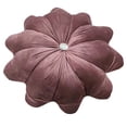 thumbnail image 1 of 18 Inch Velvet Round Throw Pillow case, Decorative Shaped Cushion For Sofa,Couch,Vanity Chair, Bed, Living Room Accent,Soft Home Decor Pillow(Style E), 1 of 5