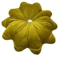 thumbnail image 1 of 18 Inch Velvet Round Throw Pillow case, Decorative Shaped Cushion For Sofa,Couch,Vanity Chair, Bed, Living Room Accent,Soft Home Decor Pillow(Style G), 1 of 5