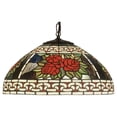 thumbnail image 1 of 18 Inch Wide roses & scrolls Pendant.603, 1 of 2