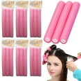 thumbnail image 1 of 18 Jumbo Hair Rollers Perm Rods Flexi Curlers Soft Foam Curls Tool Salon Styling, 1 of 4