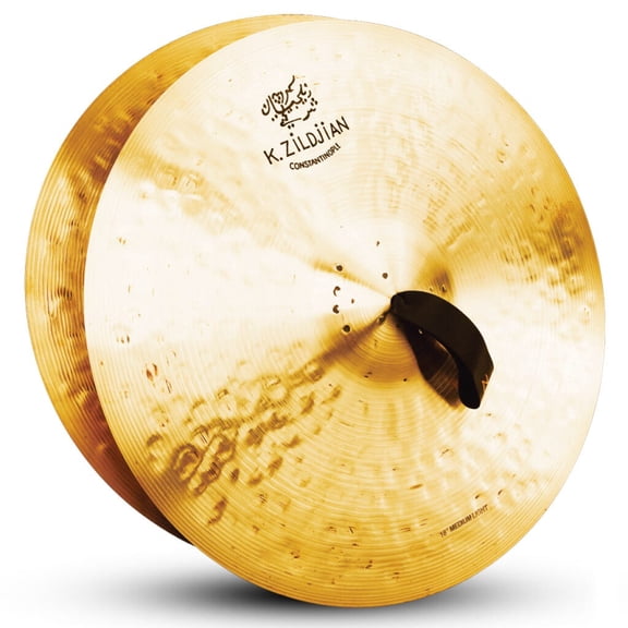 18" K CONSTANTINOPLE MEDIUM LIGHT PAIR W/PADS, STR