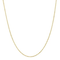 18 Karat Yellow Gold 1.10mm Singapore Chain