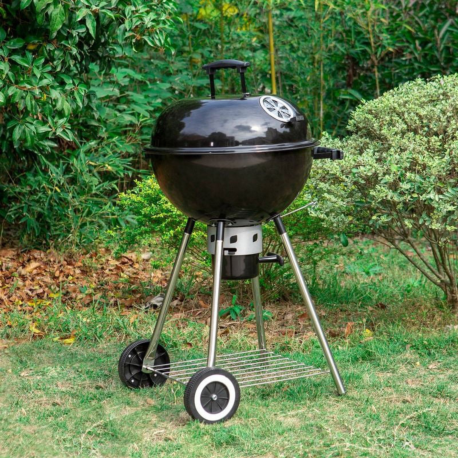 18" Kettle Charcoal Grill Black