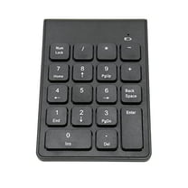18 Keys Number Numpad Wireless Numeric Keypad Numeric Keypad 2.4g Wireless Numeric Keypad Chocolate Keys Plug And Play 18 Keys Number Numpad for Bank Accountant