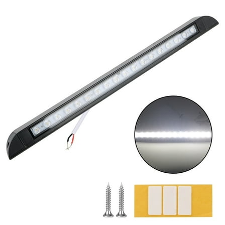 18 LED 12-28V Awning Lamp Outdoor Camping Light Equipment for RV Caravan Interior Wall Lamps Trailer Exterior Lamp 6000k ,Easy to Use