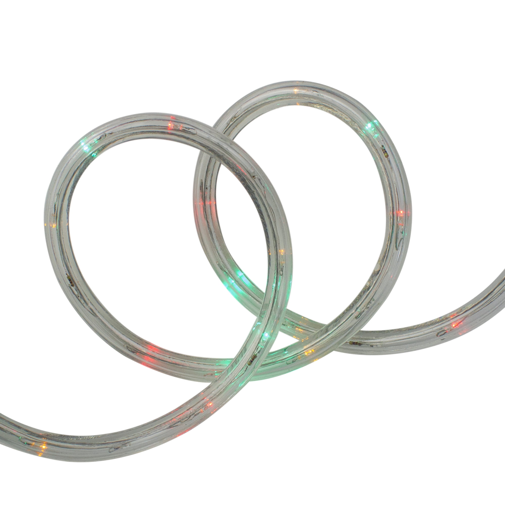 18' LED Multi-Color Random Twinkle Christmas Rope Lights
