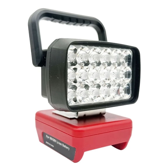 18 LEDs Flashlight 1800 lums With Focused Beam And ABS Metal Construction For Car Home Lighting