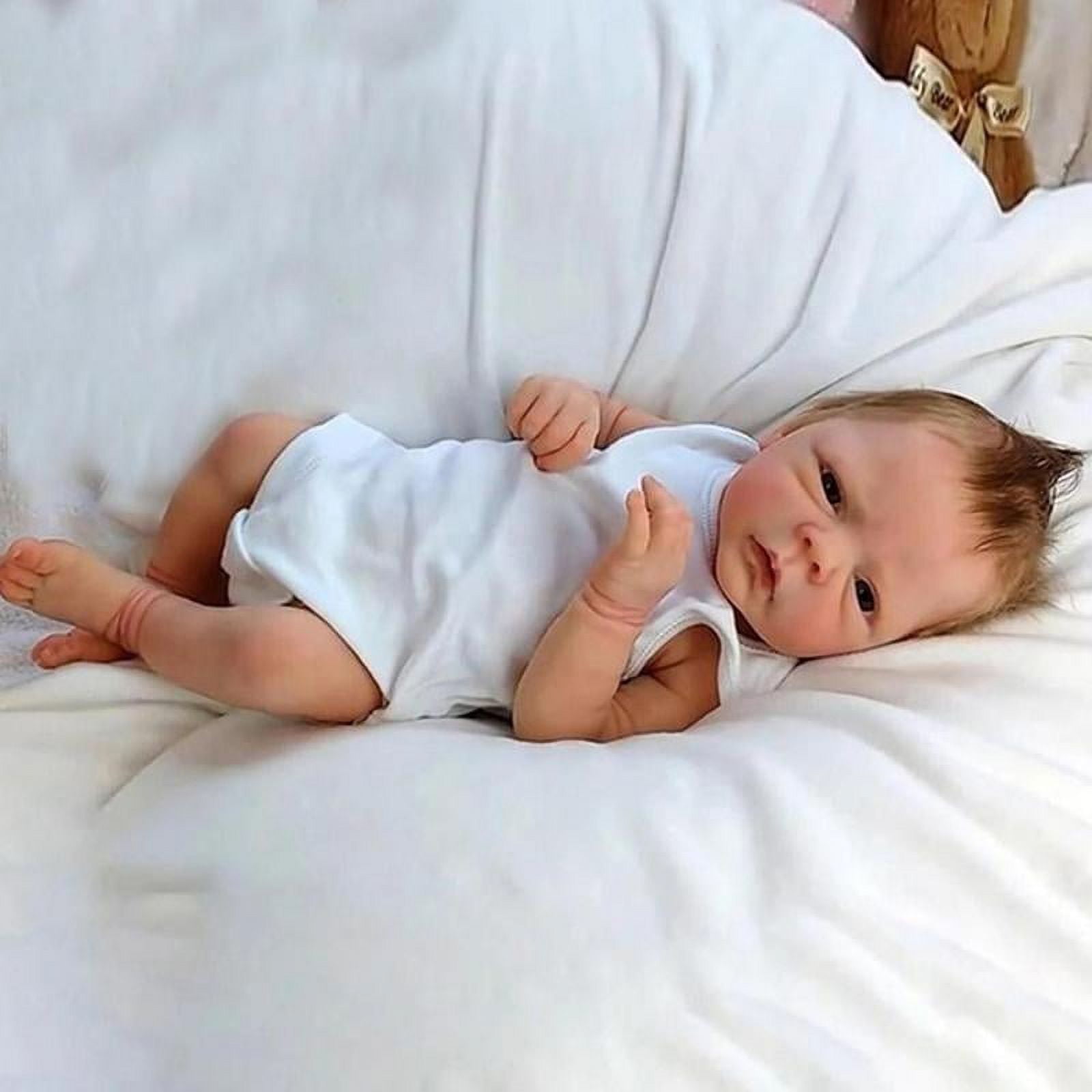 Lifelike Reborn Baby Dolls Soft Body Realistic Newborn Baby Dolls Vinyl Body Poseable Baby Girls Boys for Kids Christmas Gifts A4 Walmart