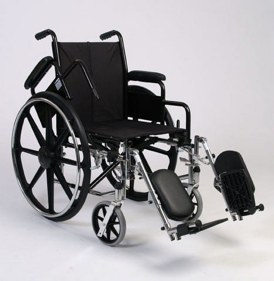 18" Lightweight Wheelchair /Elevated Leg Rest