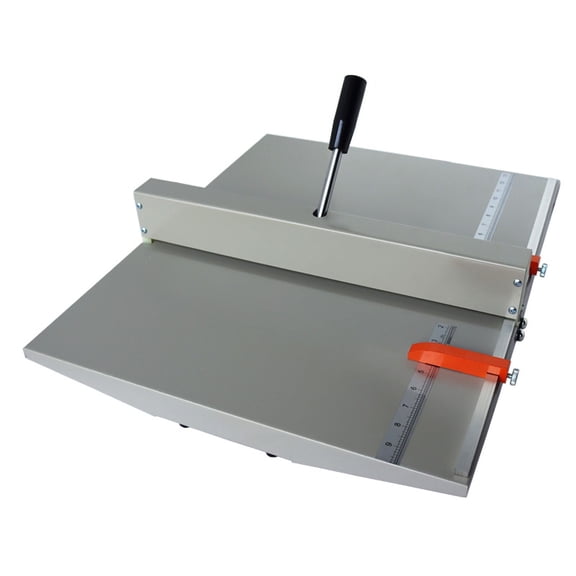 18" Manual Creasing Machine A3 Manual Paper Creaser with 2 Magnetic Block for Files Photos