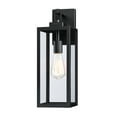 thumbnail image 1 of 18" Matte Black Outdoor Light Fixture Wall Mount Porch Lighting for House, Exterior, Hallway, Doorway, 1 of 9