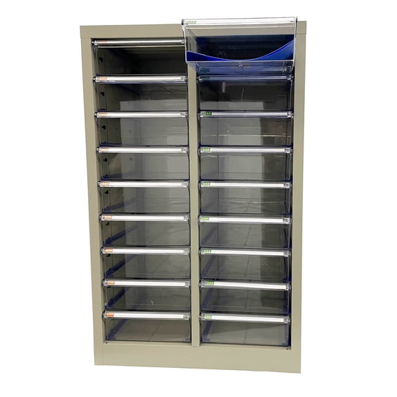 18 Medium Drawer File Cabinet Parts Storage Cabinet Stamps Invoices Storage Cabinet without Door