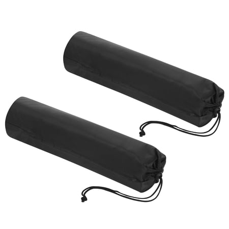 18" Mini Nylon Camp Tripod Replacement Bag Foldable Rod Carry Storage Bag with Strap 2 Pack