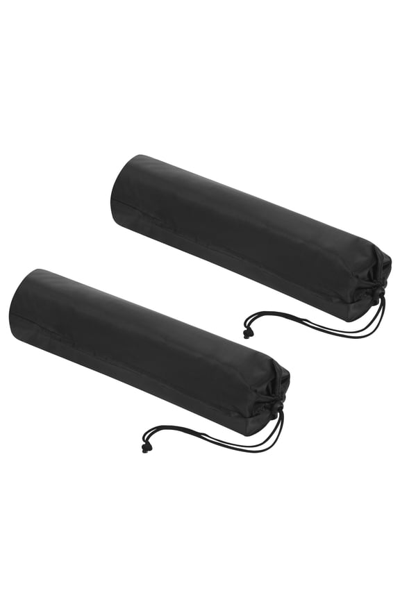 18" Mini Nylon Camp Tripod Replacement Bag Foldable Rod Carry Storage Bag with Strap 2 Pack