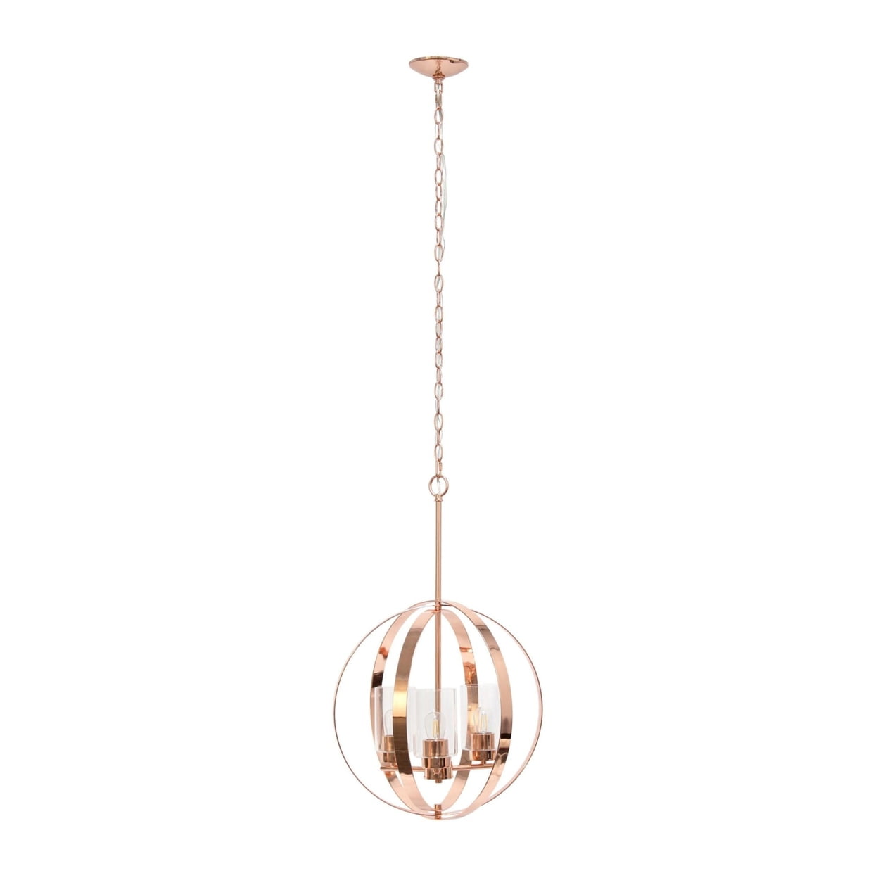 Rose gold cage light new arrivals