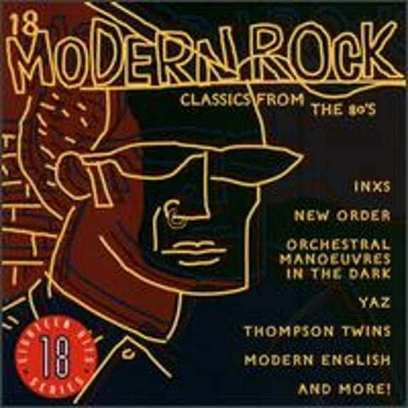 Pre-Owned 18 Modern Rock Classics from the 80's (CD 0051091315924) by Various Artists