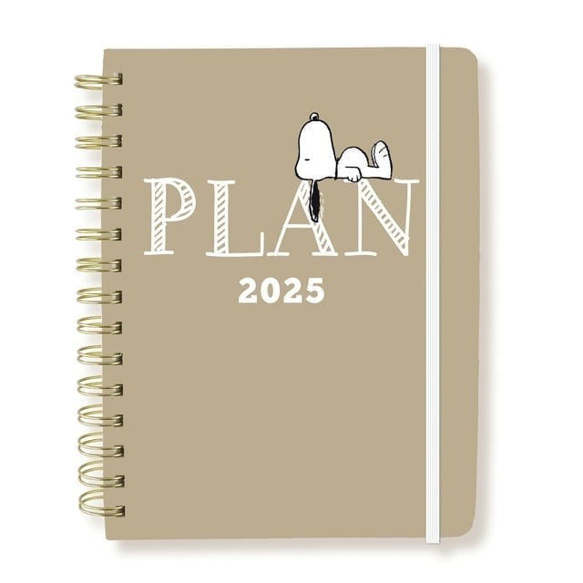 18 Month Hardbound Spiral Planner by Graphique, Jul. 2024 Dec. 2025