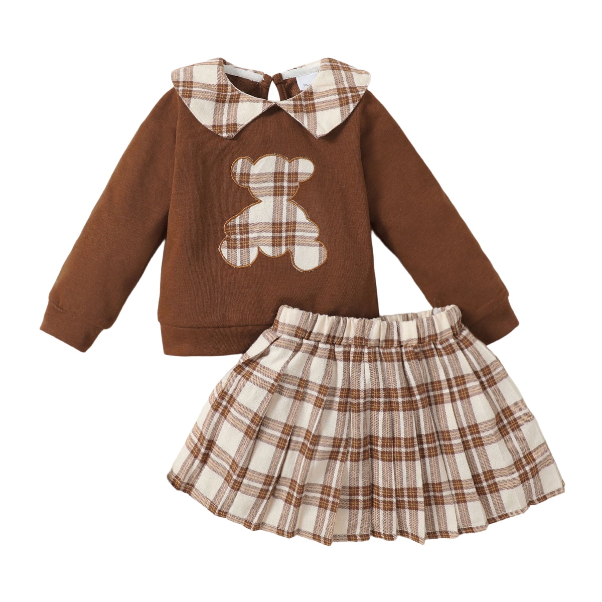 18 Months Baby Girls Clothes 24 Months Girls 2PCS Outfits Set Round