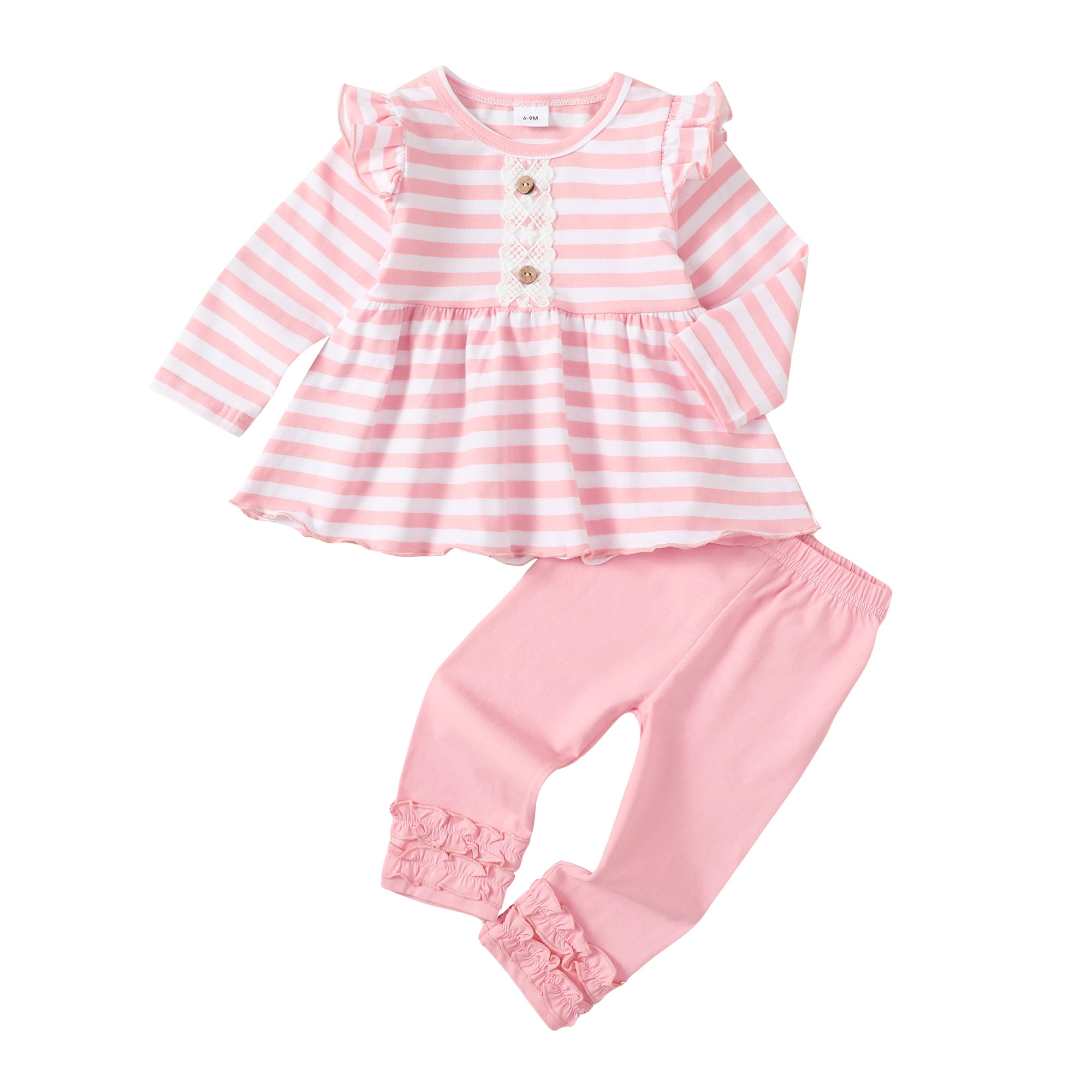 18 Months Baby Girls Clothes 24 Months Girls 2PCS Outfits Set Toddler