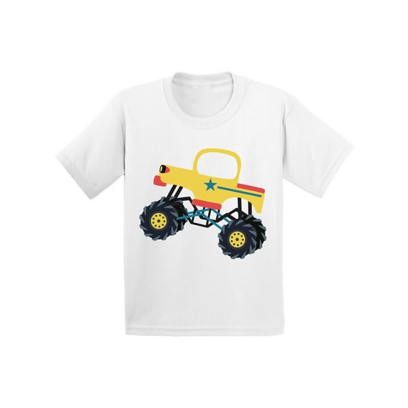 18 Months Boy Clothes - 6 - 12 -18 -24 Months - Monster Truck Tshirt