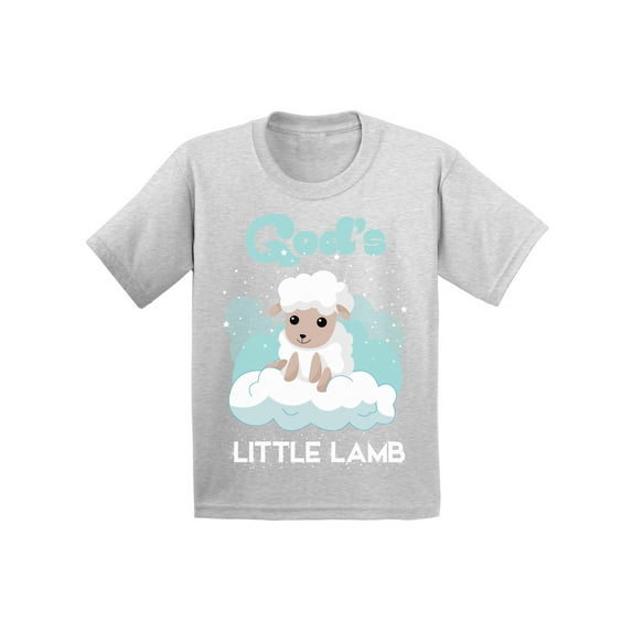 18 Months Boy Clothes - 6M 12M 18M 24M - God's Little Lamb T-shirt