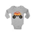 thumbnail image 1 of Baby Boy Shirts - Baby 6 - 12 - 18 Months - Cute Truck Romper, 1 of 4