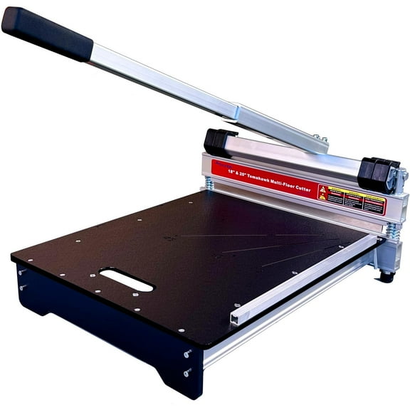 18" Multi-Floor Cutter, Professional Grade, Versatile, Strong, Cuts up to 18" Wide and 11/16" (17mm) Thick and Watch the demo; Best buy!