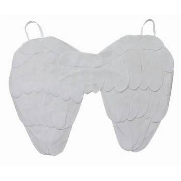 18" NON FEATHERED WINGS - WHT