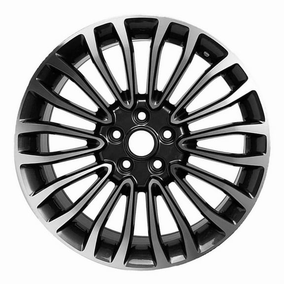 18" New 18x8 Machined Black Wheel For Ford Fusion 2017 2018 Quality Rim