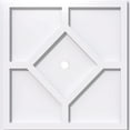 thumbnail image 1 of 18"OD x 1"ID x 6 1/4"C x 1"P Embry Architectural Grade PVC Contemporary Ceiling Medallion, 1 of 11