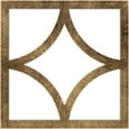 thumbnail image 1 of 18"OD x 11 1/2"ID x 1/2"P Statesman Architectural Grade PVC Pierced Ceiling Medallion, Antiqued Brass, 1 of 10