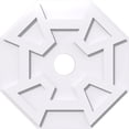 thumbnail image 1 of 18"OD x 3"ID x 6 1/4"C x 1"P Logan Architectural Grade PVC Contemporary Ceiling Medallion, 1 of 1
