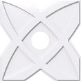 thumbnail image 1 of 18"OD x 4"ID x 6 1/4"C x 1"P Titus Architectural Grade PVC Contemporary Ceiling Medallion, 1 of 11