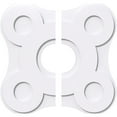 thumbnail image 1 of 18"OD x 5"ID x 6 1/4"C x 1"P Luna Architectural Grade PVC Contemporary Ceiling Medallion, Two Piece, 1 of 11