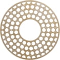 thumbnail image 1 of 18"OD x 6 1/2"ID x 3/8"T Fink Wood Fretwork Pierced Ceiling Medallion, Birch, 1 of 3