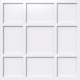 thumbnail image 1 of 18"OD x 6 1/4"C x 1"P Rubik Architectural Grade PVC Contemporary Ceiling Medallion, 1 of 11