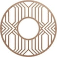 thumbnail image 1 of 18"OD x 6 5/8"ID x 3/8"T Empire Wood Fretwork Pierced Ceiling Medallion, Wood (Paint Grade), 1 of 3