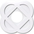 thumbnail image 1 of 18"OD x 6"ID x 7"C x 1"P Charlotte Architectural Grade PVC Contemporary Ceiling Medallion, 1 of 11