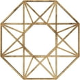 thumbnail image 1 of 18"OD x 7"ID x 1/2"P Guardian Architectural Grade PVC Pierced Ceiling Medallion, Antiqued Bronze, 1 of 10