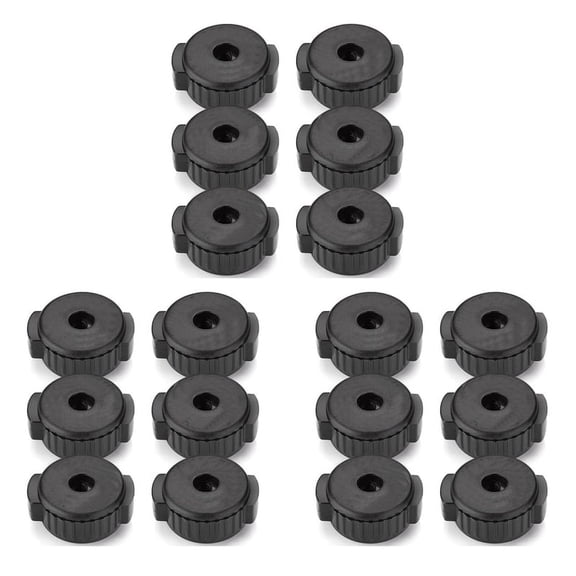 18 PCS Plastic Cymbal Nuts, Cymbal Nut for Percussion Drum Kit,Percussion Replacement Parts
