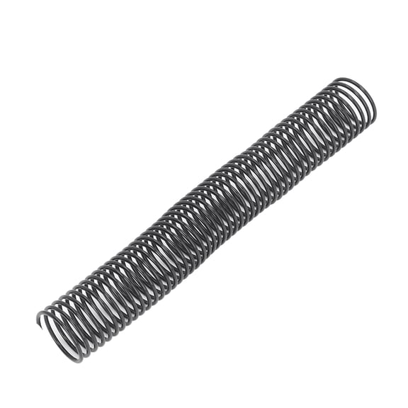 18 Pack 38mm Plastic Spiral Binding Coils, 48 Loop 4:1 Pitch, Fits 310 Sheets A4 Paper, Cuttable Office Binding Spines 18 Pcs 38mm A4 Paper